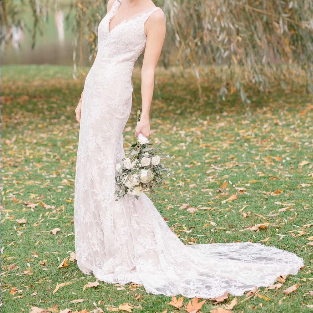 Mermaid/Trumpet Lace Wedding Dress